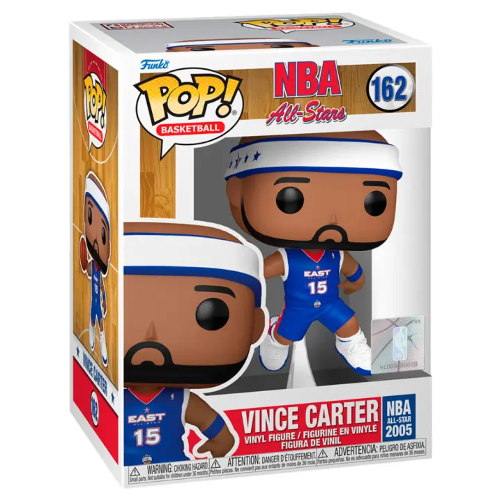 Figura Pop Nba All-Stars Vince Carter (2005)-Figura de Vinilo Coleccionable - Idea de Regalo- Mercancia Oficial - Juguetes para Niños y Adultos - Movies Fans - Muñeco para Coleccionistas y Exposición - 1