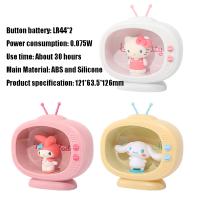 Luz De Noche Kawaii Sanrio Figura De Anime Cinnamoroll My Melody Hello Kitty Decoración De Escritorio Modelo TV Luz Ambiente Regalo De Navidad - details 0