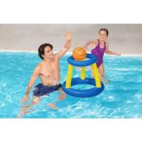 Juego de Baloncesto Hinchable - Pelota Hinchable Incluida - Juguetes para piscina niños - 61 cm | XHC BRICO - details 3