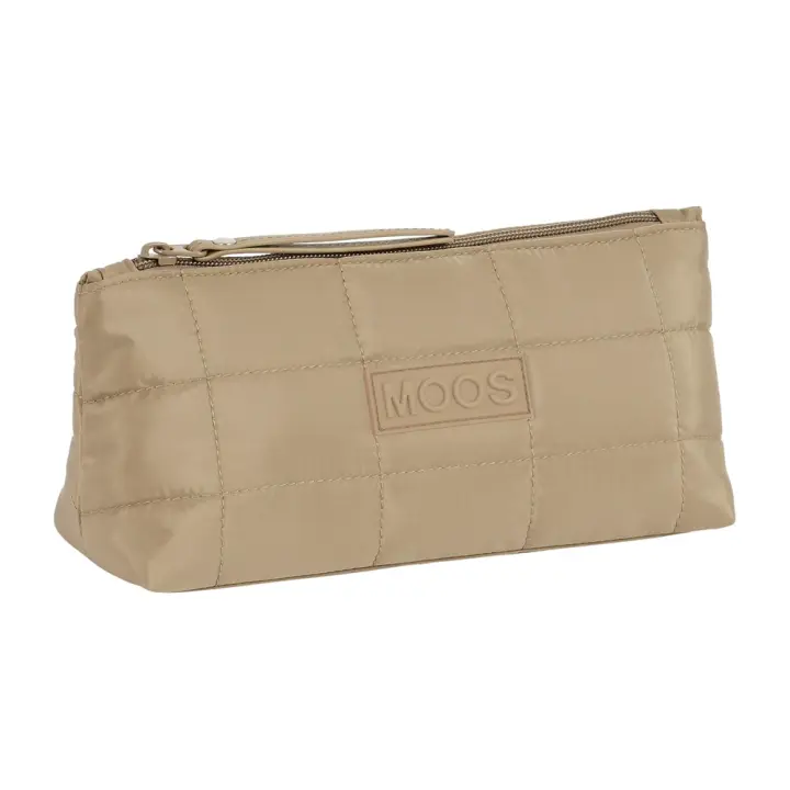 Neceser Cuadrado Moos Capsula Acolchado "Camel" 23X12X8Cm (Safta 842287768) - 1