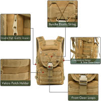 Mochila Táctica De 35L/30L Para Hombres Mochila De Camping Al Aire Libre Caza Senderismo Militar Sobrevivencia Multifuncional Pack Bugout Assalto - details 4