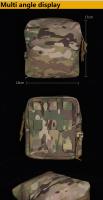 Bolsa De Almacenamiento Multifuncional Universal Con Sistema MOLLE De 6x5 Y Cordón Elástico Para Small Outdoor Equipment - details 1