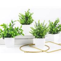 1Pcs Plantas Artificiales Verdes En Maceta Para Decoración Interior De Habitaciones Dormitorios Y Salones Decoración De Mesas Y Jardines Decoración De Boda Y Exterior - details 6
