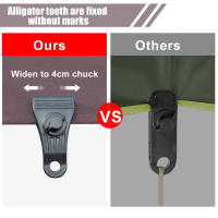 Clips De Tarp Para Cubierta De Piscina Y Tienda De Campaña Gruesos Y Con Agarre Fuerte Para Awnings Canopias Y Camping Al Aire Libre - details 2