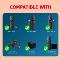 Control Remoto De Voz De Repuesto Para Fire Stick TV 3er Gen Smart TV Stick 4K MAX Lite Fire Cube Compatible Con Alexa - details 2