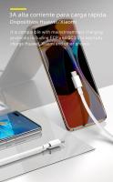 Cable Type-C a C 60W USB PD Cargador Rápido Para Macbook iPad Samsung Xiaomi Huawei Honor Cable De Carga Tipo C Material De Silicona Resistente - details 2