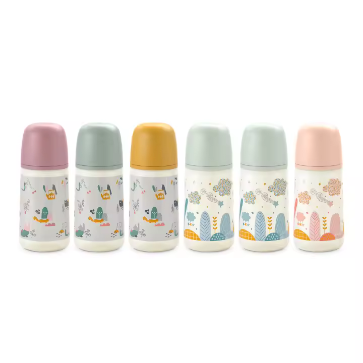 BIBERON TETINA SILICONA FISIOLOGICA SUAVINEX FLUJO M 270 ML - 1