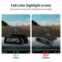 Sistema De Monitoreo De Presión De Neumáticos Para Coche TMPS Con Sensor Solar Alarma De Temperatura Para 4 Ruedas PECHAM CC0684 - details 13