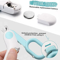 Tijeras De Uñas Para Perros Y Gatos Con Luz LED Adecuadas Para Cuidado Y Peluquería De Mascotas Herramienta De Limpieza Para Pupusas Y Gatitos - details 4