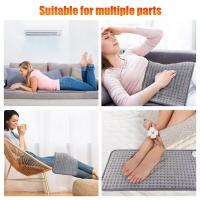 Manta Electrica，Manta de calefacción eléctrica para terapia, almohadilla térmica para alivio del dolor de espalda, cuerpo, Abdomen, invierno, 220V - details 9