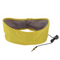 Auriculares De Dormir Suave Con Música Para Correr Headset Estéreo 3.5mm Cable Lavable Máscara Ocular De Sombrerería - details 4
