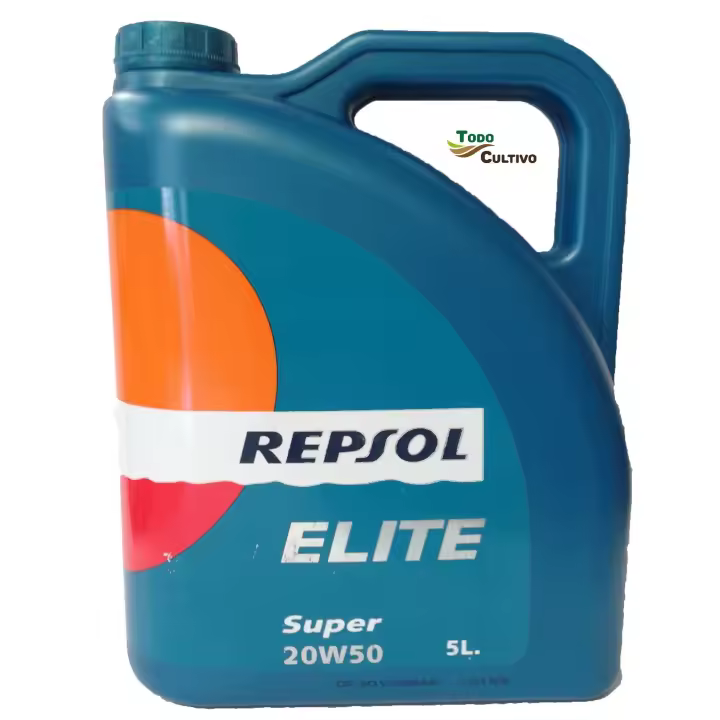Aceite REPSOL Elite Super 20W50. 5 Litros. - 1