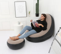 OTAUTAU Sofá Inflable Con Taburete Estuche Reclinable Portátil Para Camping Y Jardín Color Único Producto SF029 - details 15