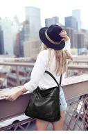 Bolso De Hombro Para Mujer DIDA BEAR Marcas Diseñadas Bolso Grande De Cuero PU Para Viajes Fines De Semana Y Exteriores Estilo Fashion - details 4
