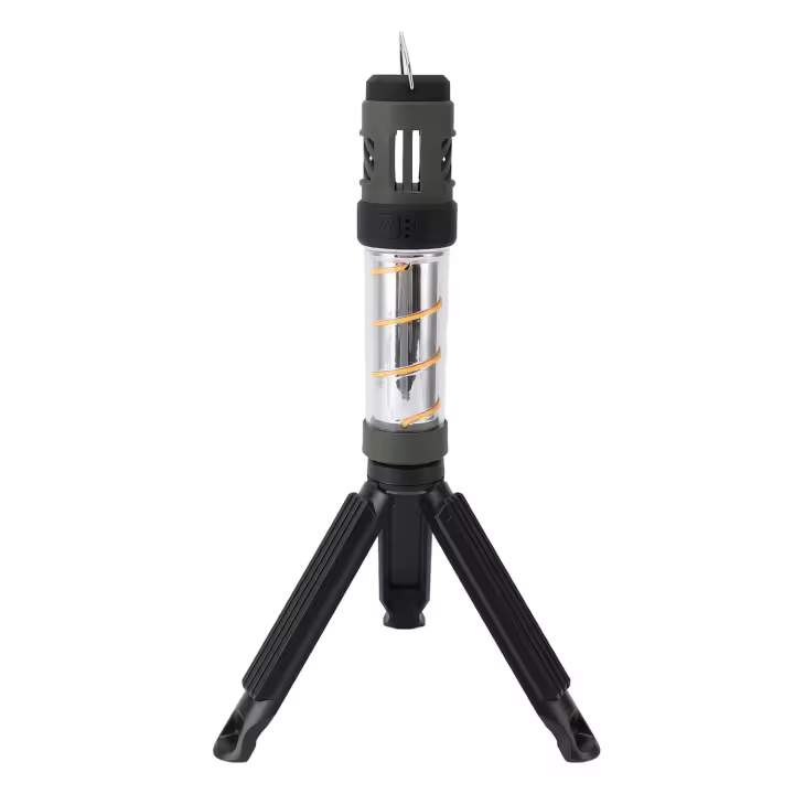 ZC Linterna LED portátil para acampar, luz de emergencia magnética recargable por USB a prueba de agua, bombilla de emergencia portátil impermeable para exteriores para caminatas al aire libre - 1