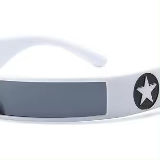 Women Men Sunglasses Sport Cool Rave Driving Narrow Cyclops Sunglasses UV400 Protection - 1