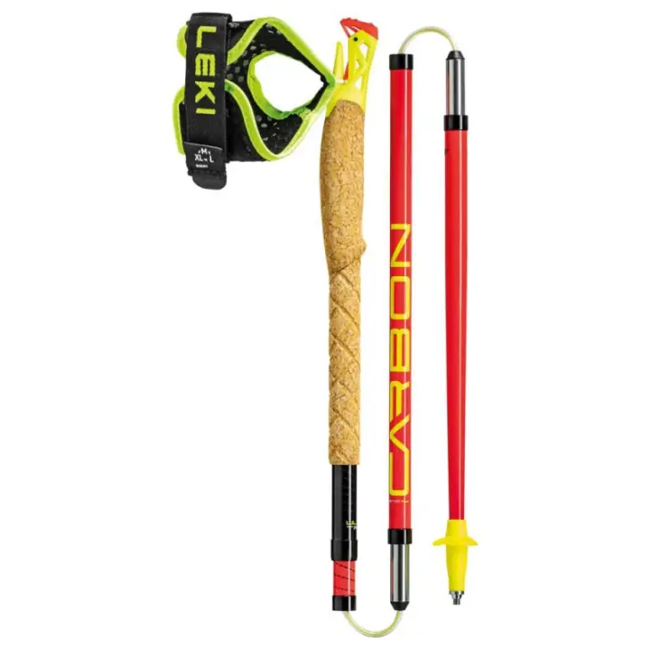 Bastones Leki Ultratrail Fx.one para Trail Running - Ajustables y Ultraligeros - 1