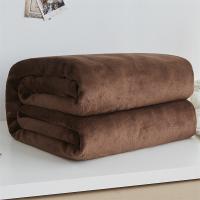 Manta De Felpa Coral Suave Y Cálida Para Camas Faux Fur Mink Tela De Plisado American Style Estilo Invierno Cubierta De Sofá Color Sólido Manta De Viaje Para Adultos - details 20