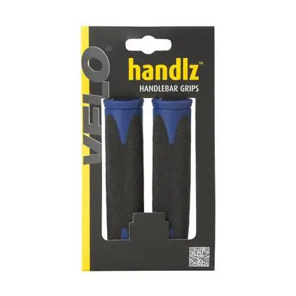 Puños de manillar Velo de goma D2 - manguitos  antideslizantes dos componentes -130mm - VeloChampion - 1