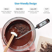 Termómetro De Alimentos Portátil De Acero Inoxidable Con Punta De Medición Para Cocina Herramienta De Medición De Temperatura De Comida - details 3
