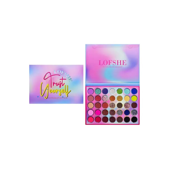 Everlyx - Paleta de Sombras Pursue Your Passion con 35 Colores - Acabados Mate, Satinados y Glitter para Looks Versátiles y Espectaculares - Alta Pigmentación y Larga Duración - 1