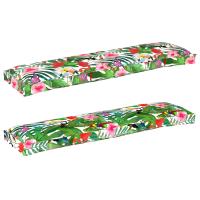 Cojín Exterior vidaXL Selva Tropical Poliéster 150 x 40 x 8 cm - details 1