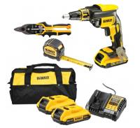 Stanley-Dewalt Drywall Driver KIT+BAG 18V XR - details 0