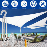 Juego De 80 Piezas De Ataduras Para Vela Solar De Camping Con Gancho De Canopy Acero Inoxidable 304 Herramientas De Jardín Y Exterior - details 4