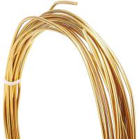 Cable De Arte Brilloso De Cobre Redondo 14 Ga 1.6 Mm 5 m/Rol Sin Plata Para Joyería Y Artesanía - details 3