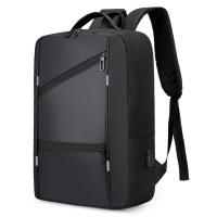 Mochipa Impermeable para Hombre, Morral Antirrobo with Luz Trasera, Informal, Bolsa de Viaje, Ordenador Portátil de 15,6 Pulgadas - details 0