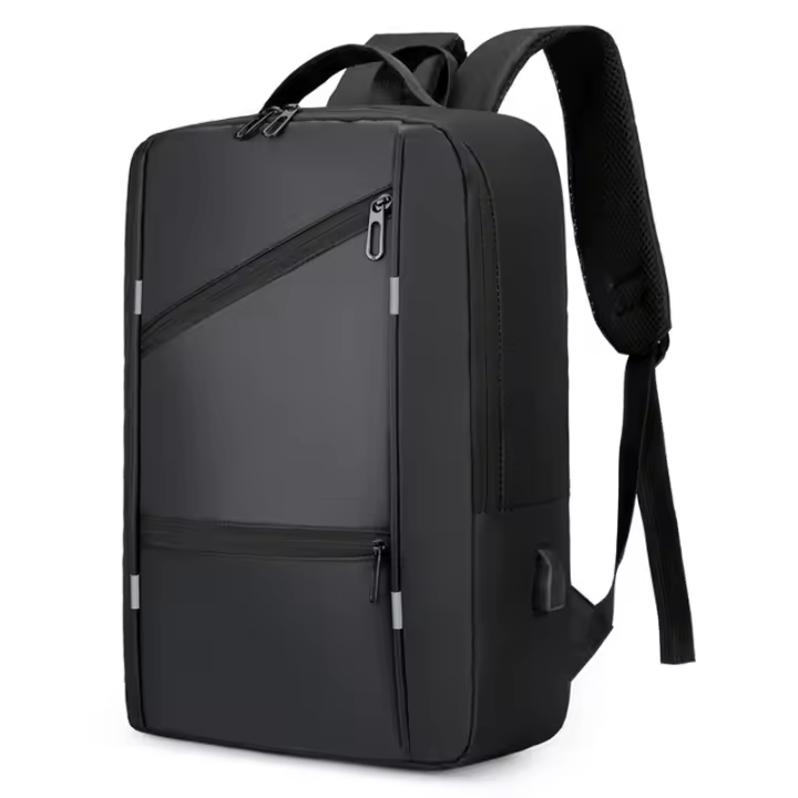 Mochila Impermeable para Hombre, Morral Antirrobo con Luz Trasera, Informal, Bolsa de Viaje, Ordenador Portátil de 15.6 Pulgadas, Accesorio de Negocios - 1