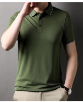Camisa Polo De Manga Corta De Calidad Superior Para Hombres Estilo Clásico Verano Transpirable Y Fresca Casual Moda Masculina - details 16