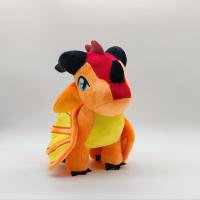 Juguete De Peluche Dragón De Fuego Suave Animal De Peluche Naranja Para Niños Y Niñas Decoración De Habitación Regalo Especial - details 0