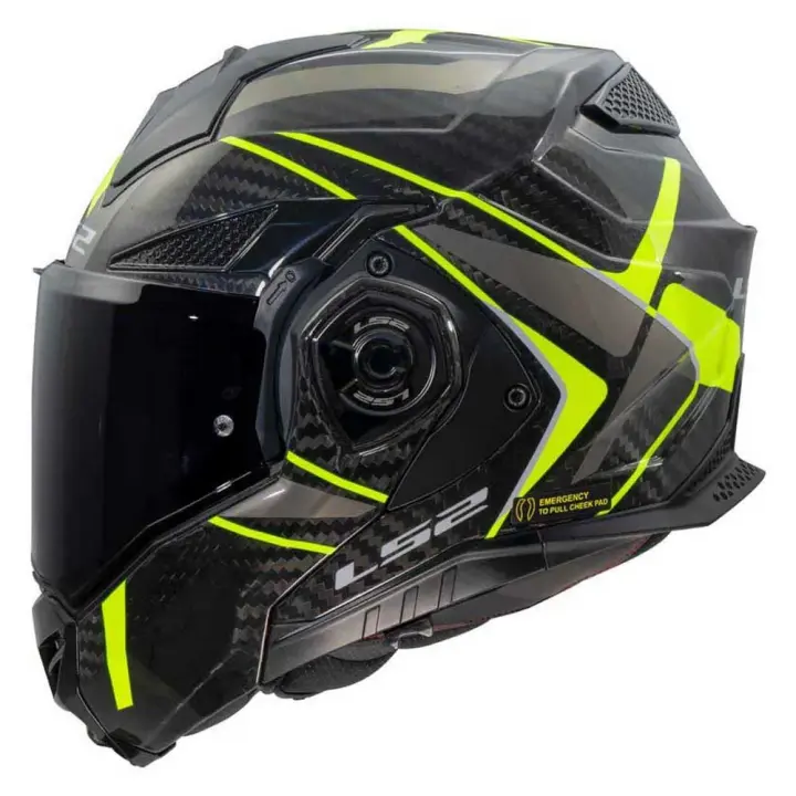 Ls2 Casco Modular Ff901 Advant X Carbon Future Ii - 1