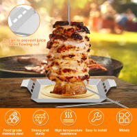 Rack De Asado Vertical Para Pato Y Pollo En Acero Inoxidable Soporte Para Churrasco Para Hogar Y Camping Picnic - details 0