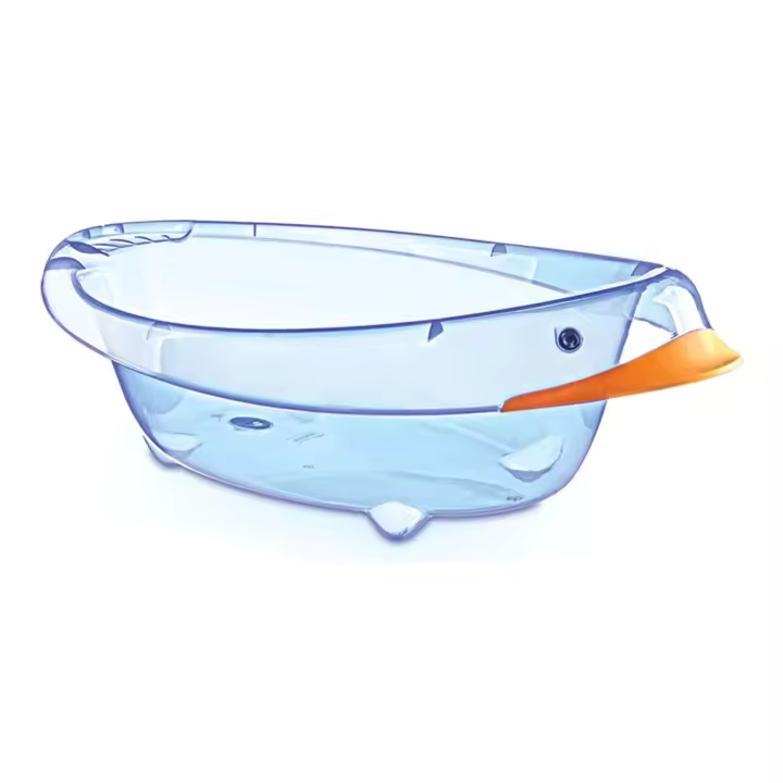 FORMYBABY - BAÑERA INFANTIL TRANSPARENTE DUCK 43L (COLORES SURTIDOS) - Bañera Infantil para Baños Divertidos - Bañera Infantil de Diseño Seguro y Cómodo - Bañera Infantil para Momentos de Relajación - Bañera Infantil Fácil de Limpiar y Almacenar" - 1