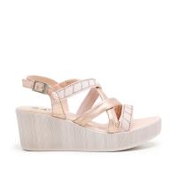 24 HORAS 26065 Sandalias plataforma mujer 31855 24V SANDALIA NOBUCK-S TIRAS NEGRO - details 3