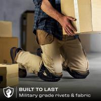 Nuevos Protegedores De Rodilla Profesionales De EVA Con Almohadilla De Gel Cómoda Y Correas Ajustables Para Trabajo Jardinería - details 15