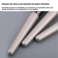 Set Completo De Pinceles De Maquillaje Rosa 20/40 Con Beauty Blender Set Grande Incluye Pinceles Suaves Regalo De Cumpleaños Y Navidad - details 11