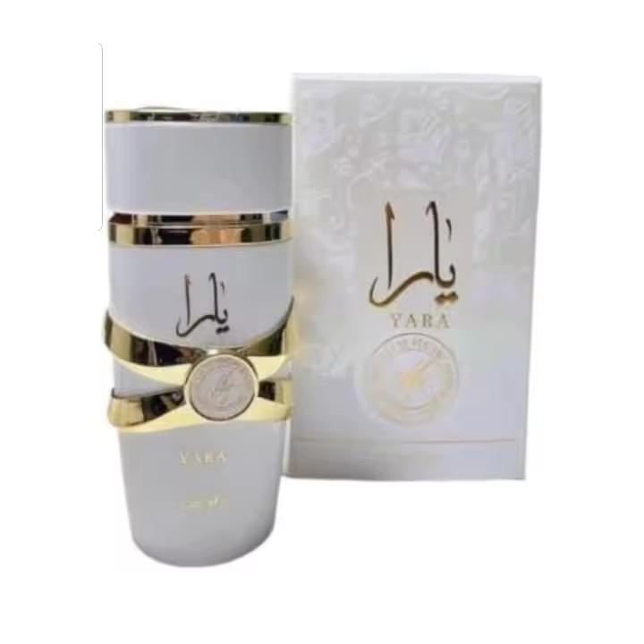 Lattafa Perfume Yara MOI White 100 Ml Eau de Parfum EDP Arabian Fragancia Hombres Mujeres Unisex Parfum por Latafa - 1