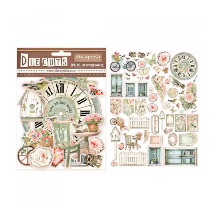 STAMPERIA                           DIE CUTS STAMPERIA HOUSE OF ROSES 59 UD - 1