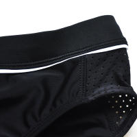 Bikini De Baño Para Hombres Sexy Slip Briefs De Baño De Cintura Baja Color Negro Shorts Malla Cordón Surf Beachwear - details 10