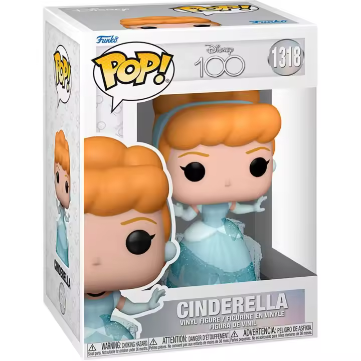 Funko Pop Figura Del Centenario De Cenicienta Disney - 1