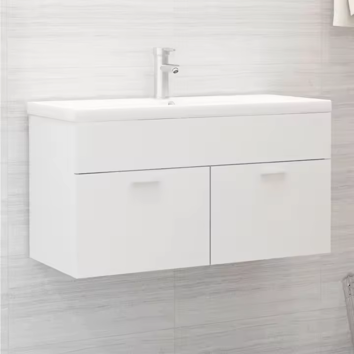 VidaXL Armario para lavabo Granada madera 46x90x38,5 cm - 1