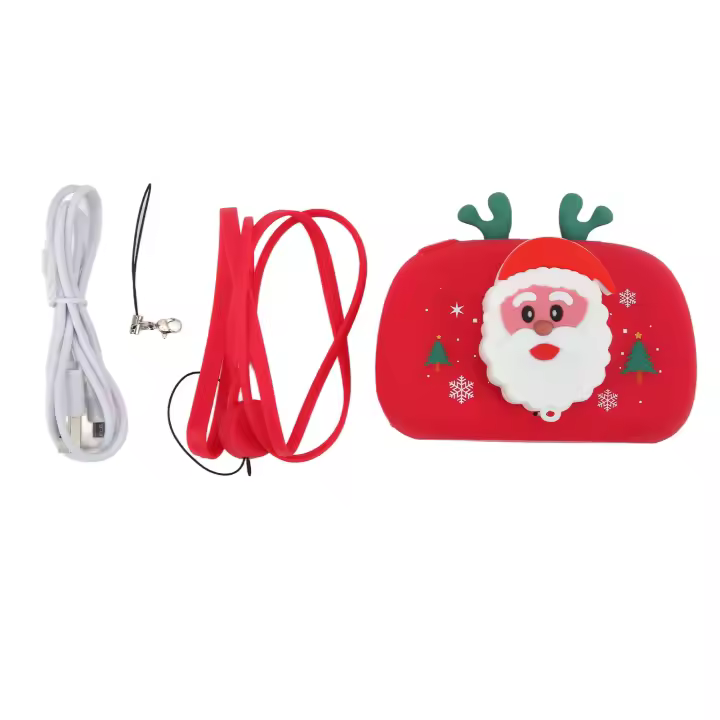 Cámara para niños de 720p, estilo navideño, 3 modos de sincronización, equipo de fotografía portátil para regalo de niños - 1