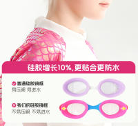 Nuevas Gafas de Natacion de silicona ajustables, antivaho, Gran angular y coloridas para niños, suministros de Natacion - details 9