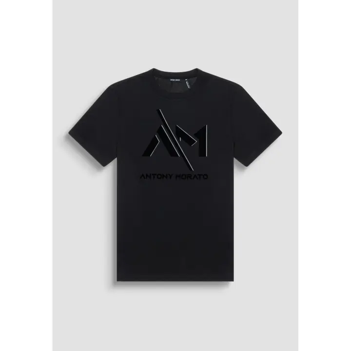 Camiseta Manga Corta Antony Morato con Logo Estampado - Ajuste Regular Fit - 1