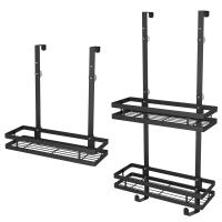 Caddy De Ducha De Acero Inoxidable Organizador De Baño Estante De Almacenamiento Para Shampoo Soporte De Repisa Colgante Sin Clavos Para El Baño - details 12