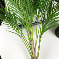 Gran Árbol De Palma Artificial 80-125cm Planta Falsa De Monstera Hojas De Pino Tropicales Para Decoración De Jardín Interior Y Exterior - details 10