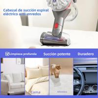 Cabeza De Cepillo Motorizada Mini Compatible Con Dyson V7 V8 Cyclone V10 V11V15 Para Cama Y Muebles Herramienta De Aspiradora - details 5